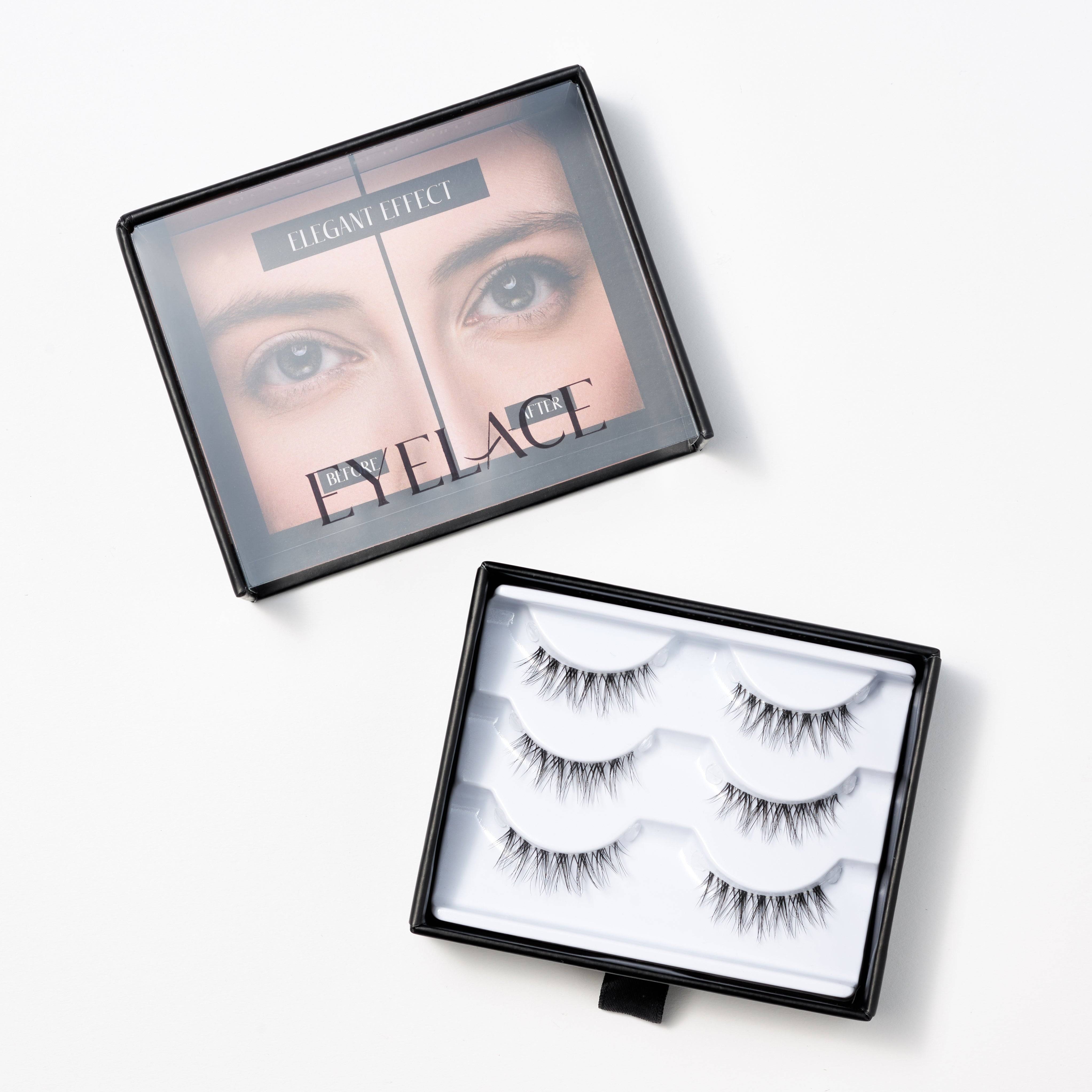 Elegant Effect Lash Set packaging and lashes
