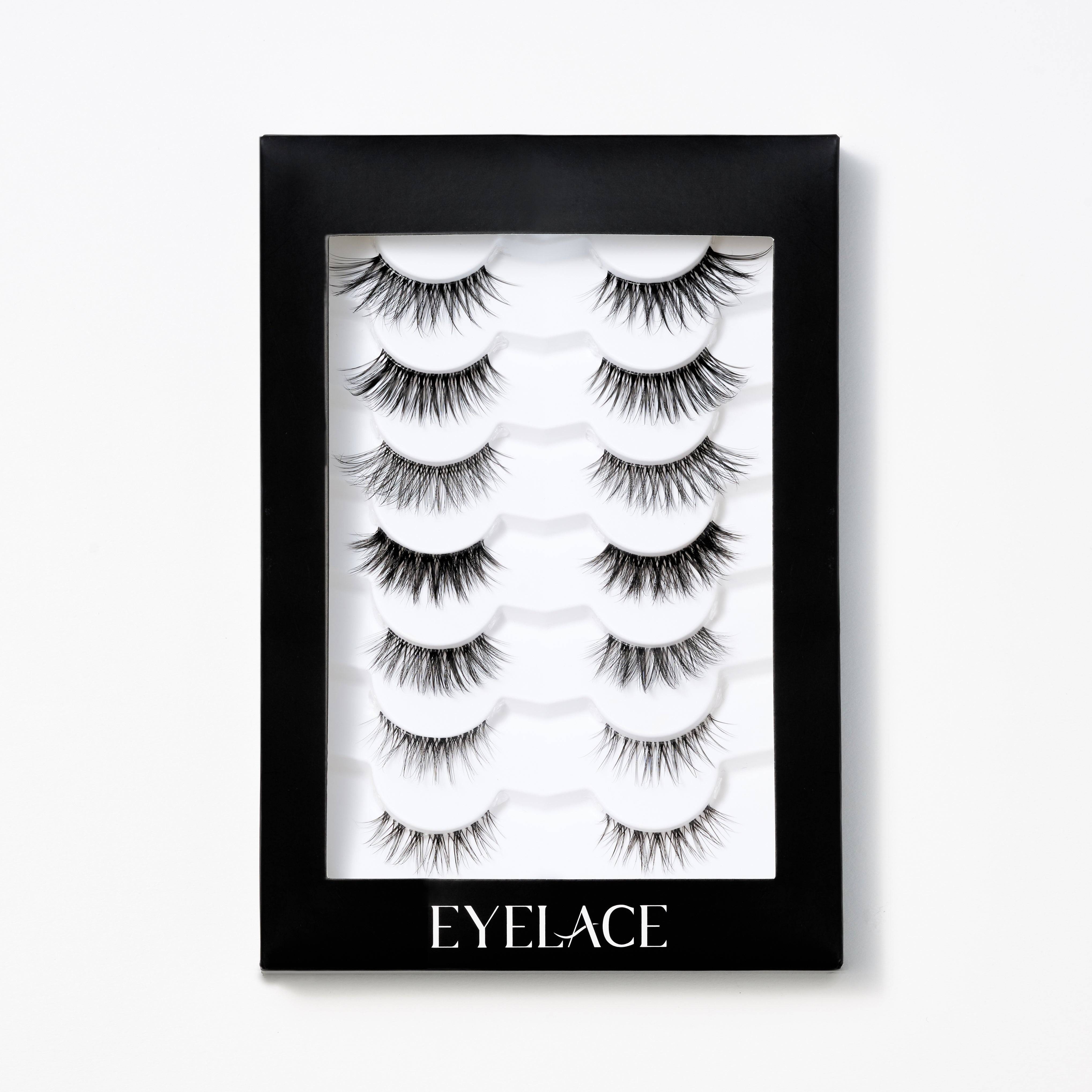 Eyelace set of seven lash styles