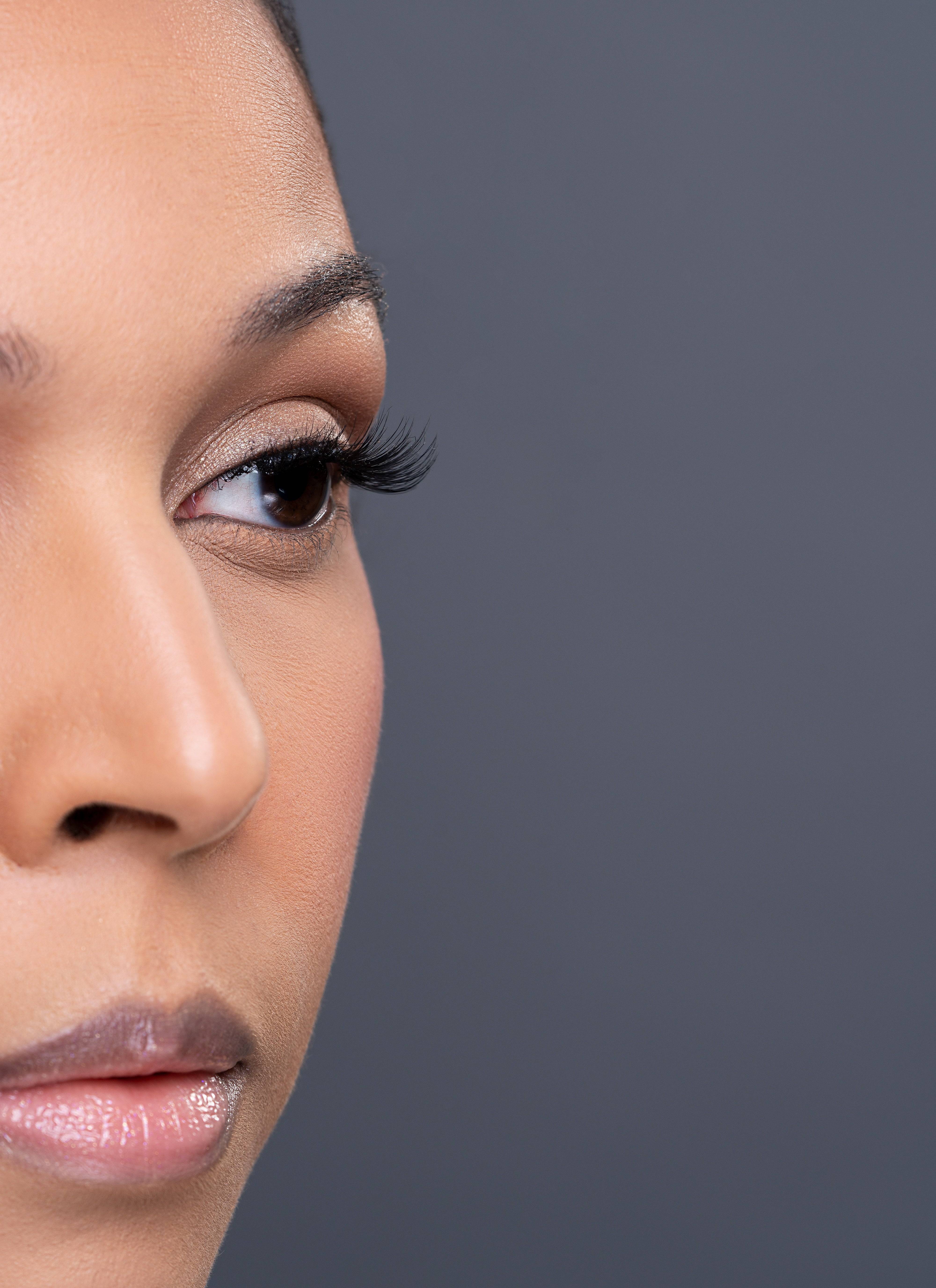 Side profile showing Night Life Lash