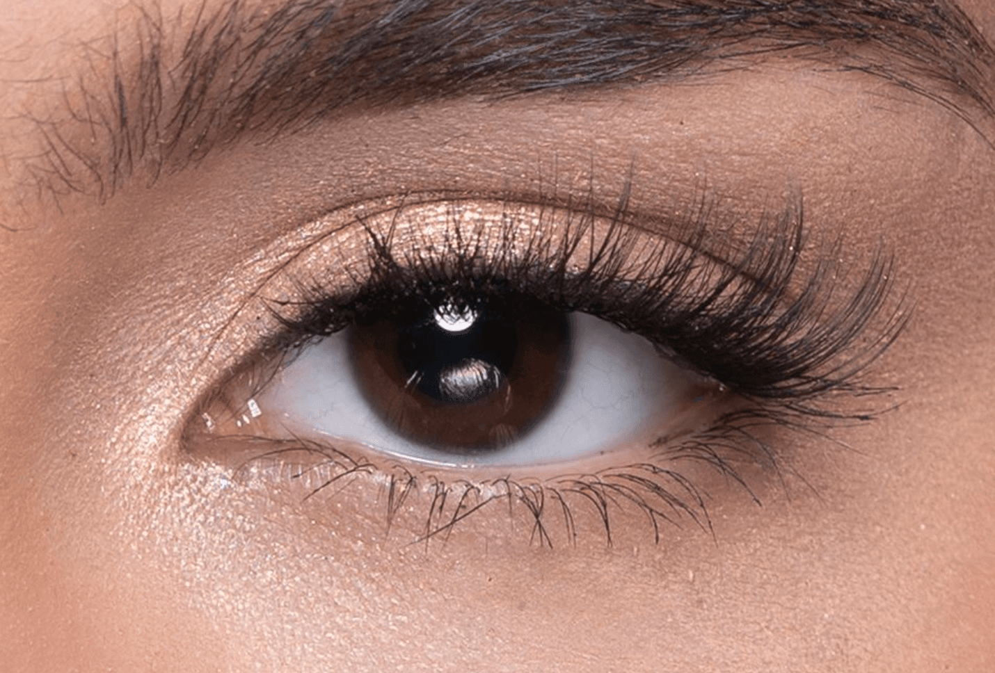 Close-up of eye with Day Dream Lash applied
